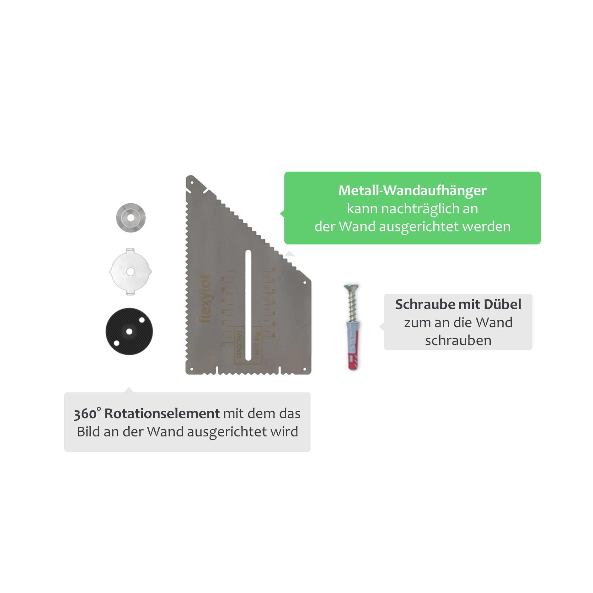 Aufhangung Fur Schwere Bilder